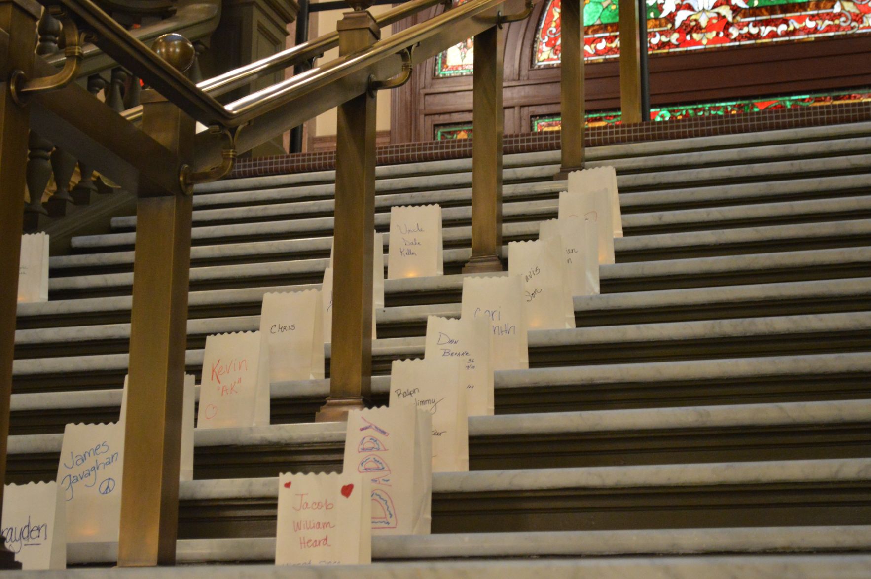 International Survivors of Suicide Loss Day luminaries